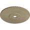 Ekena Millwork Melonie Ceiling Medallion (Fits Canopies up to 6 1/4"), Hnd-Painted Gobi Desert, 36 1/4"OD x 1 7/8"P CM36MEGDF - alternate 2